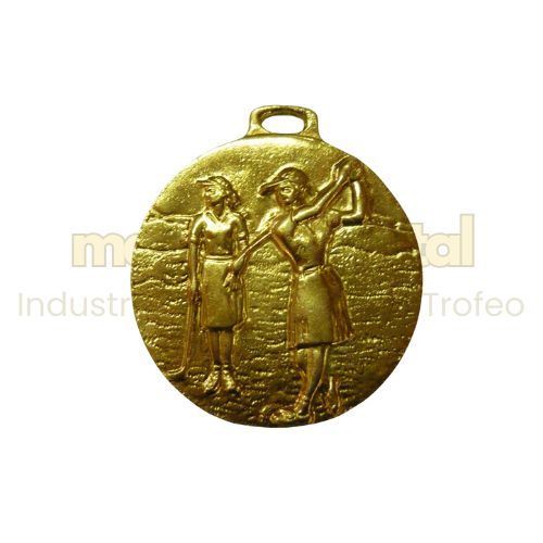 Imagen de Medalla Golf Femenino 48mm -  M9.325